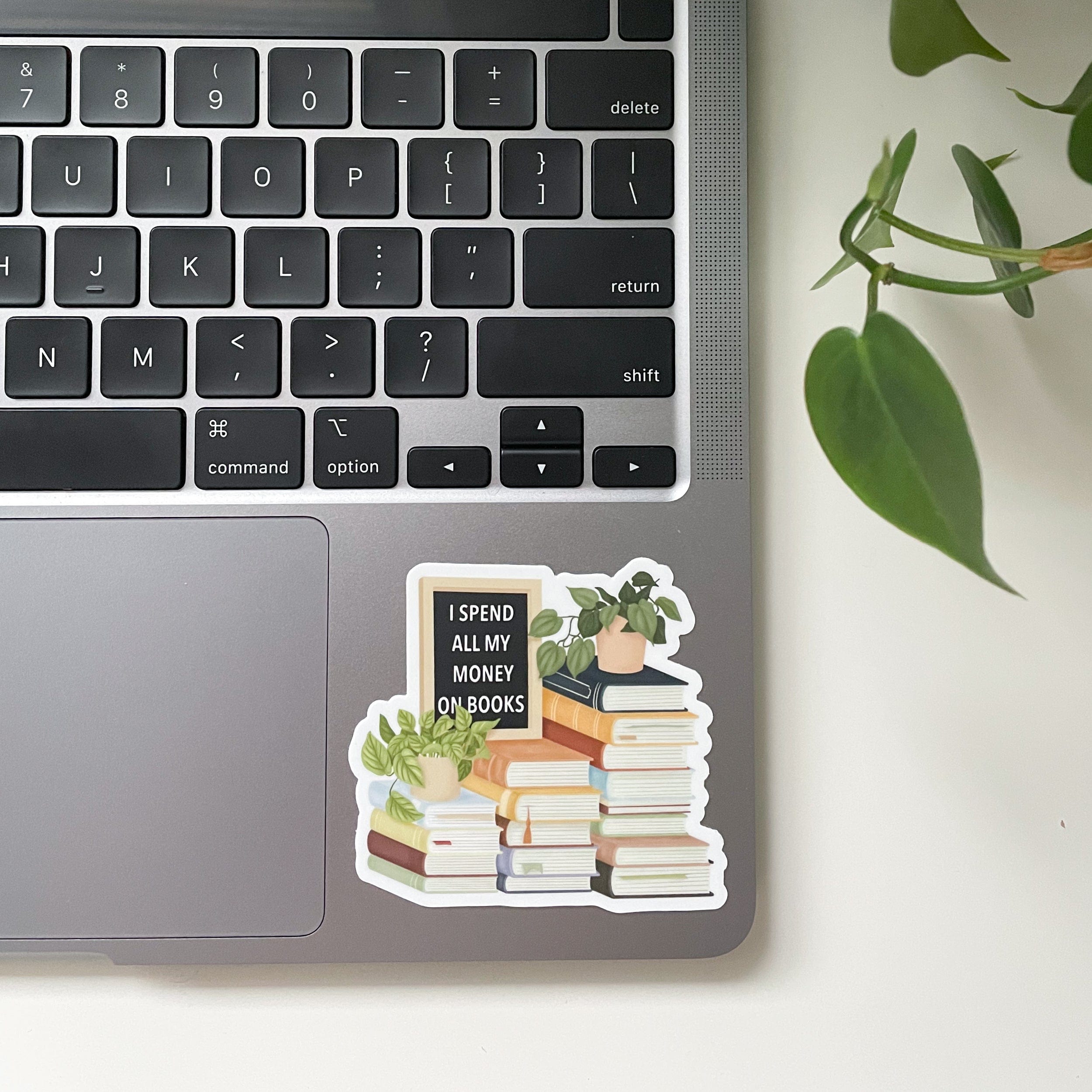 books-sticker-on-laptop