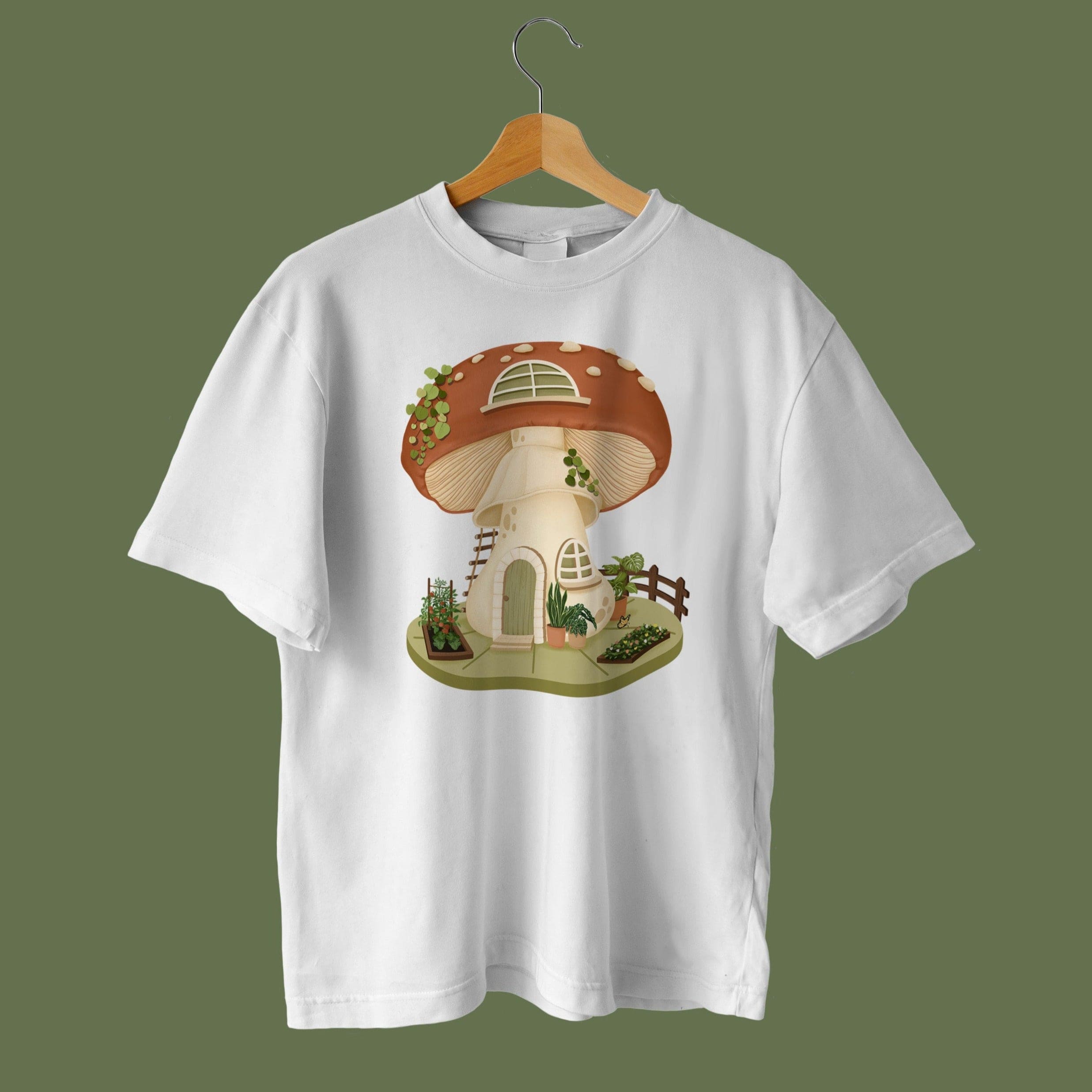 tenbox 10匣 mushroom night shirt L - シャツ