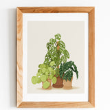 Planty Trio Art Print
