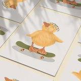 Sk8er Duck Art Print