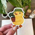 duckling vinyl stickers for water bottle, laptop, tablets