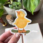 sk8er duck sticker